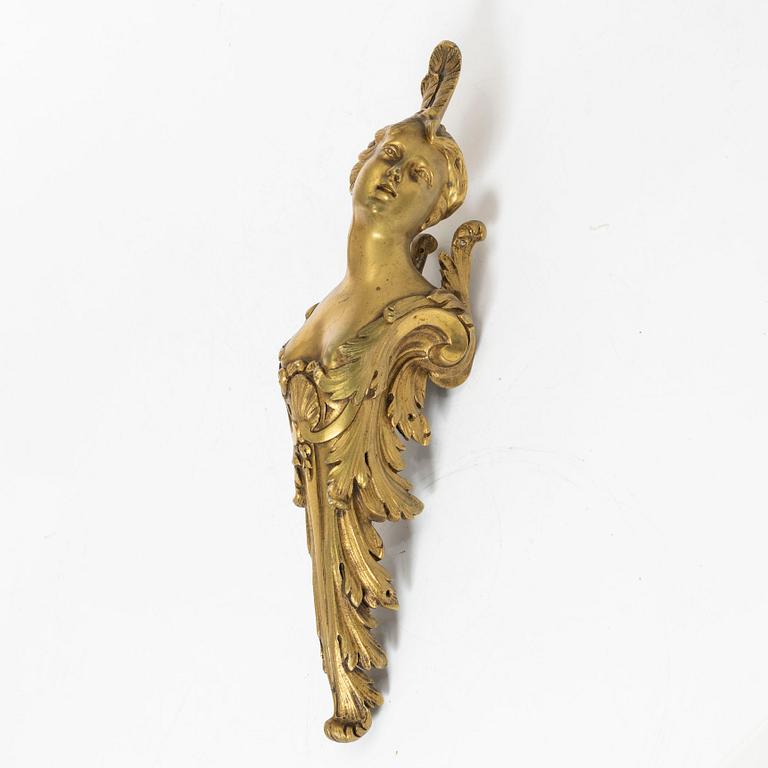 Decorative element, France, late 19th century.
