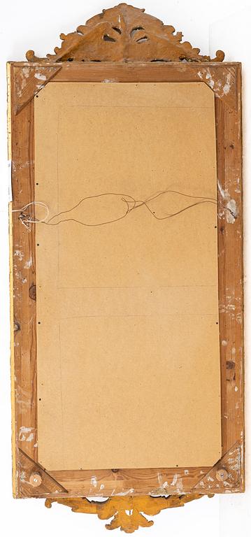 A mirror, circa 1900.