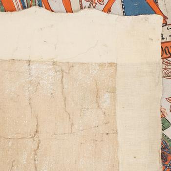 BONADSMÅLNING, allmoge, Småland, Anders Andersson, Femsjö-gruppen, märkt AAS 1817.