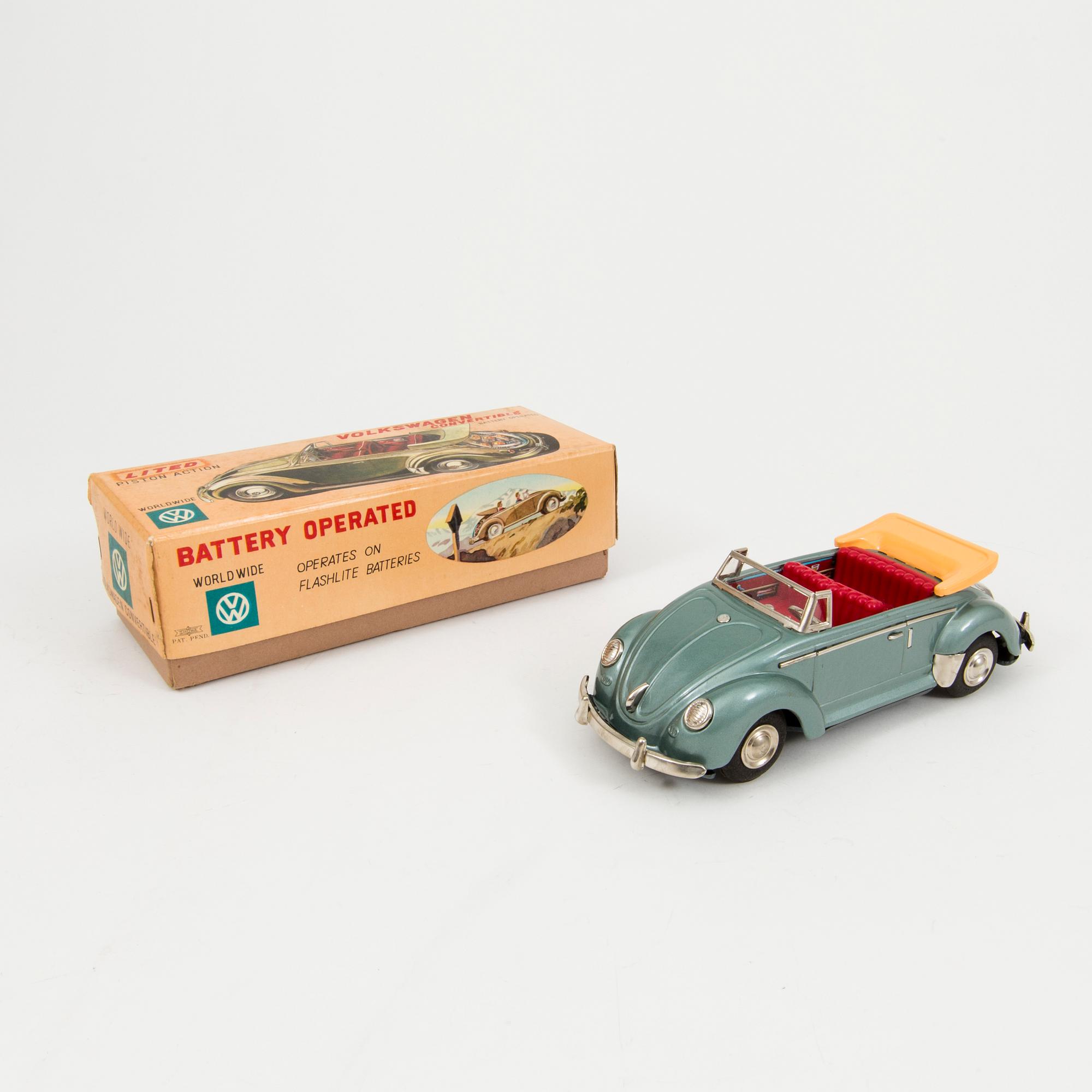A Nomura toys / Showa "Volkswagen Converitble", Japan, 1950/60s.