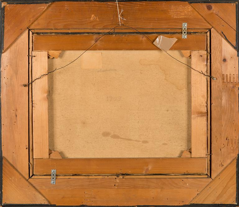 Alois Telarik, olja på duk, signerad.