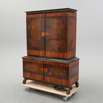 An Art Deco cupboard, 1930's.