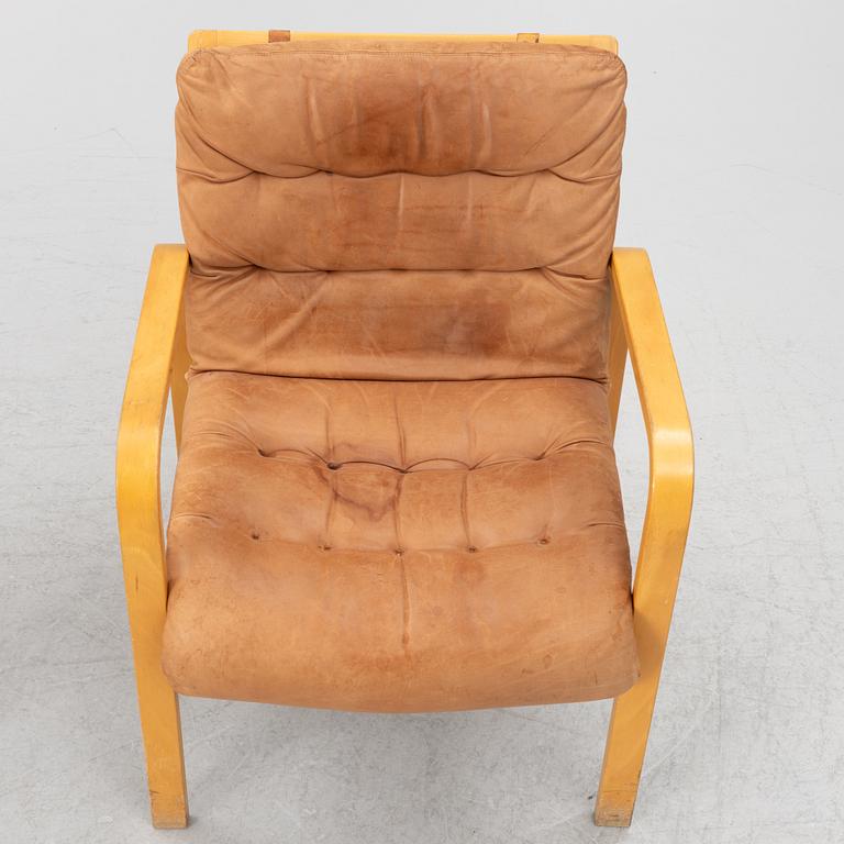 Armchairs, a pair, Duxiana "Cosmos", Ruud Ekstrand for DUX.