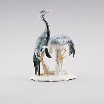 FIGUR, porslin, Ens, Tyskland, 1900-talets första hälft.