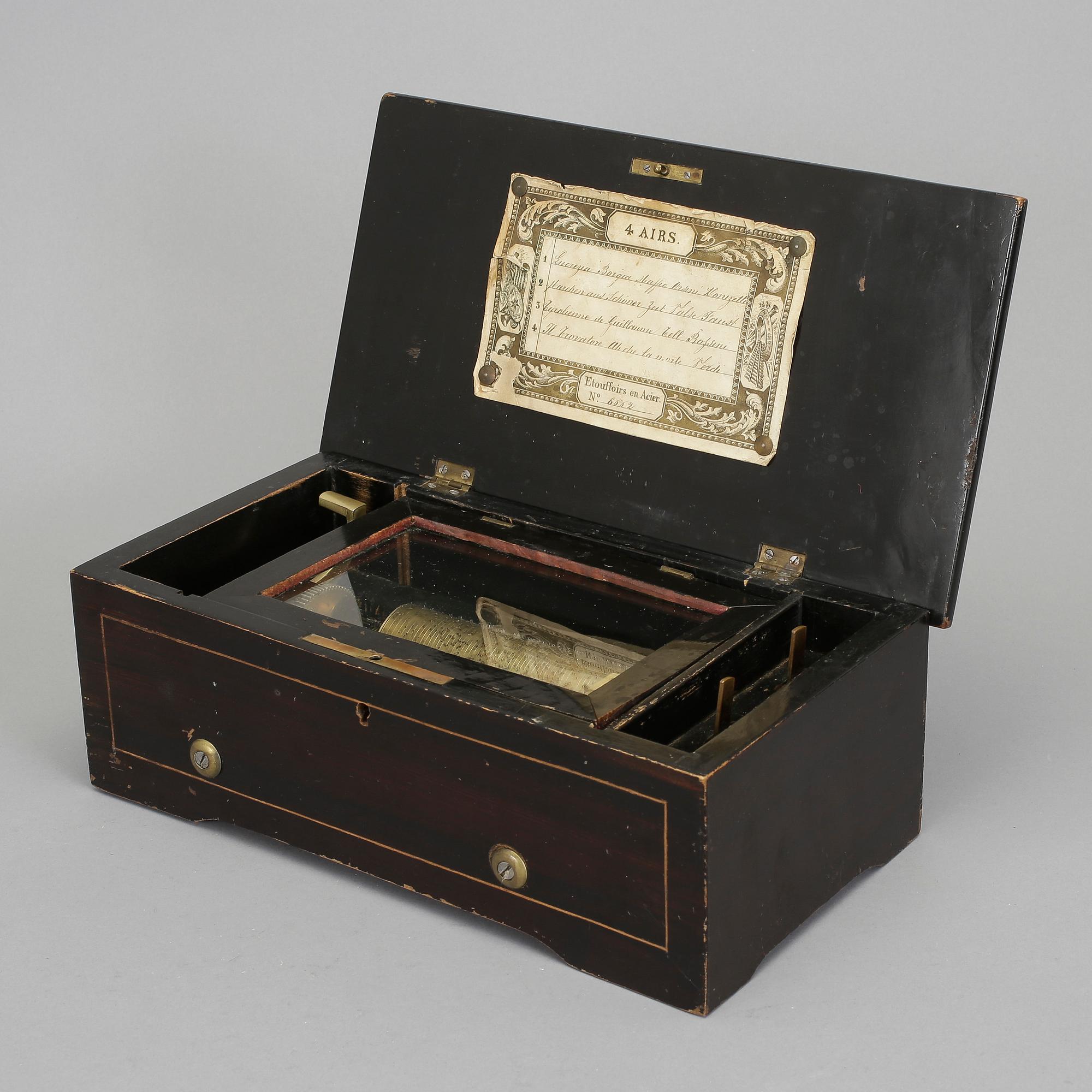 SPELDOSA, 1800/1900-tal.