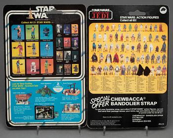 STAR WARS, 4 stycken actionfigurer, Kenner och Palitoy 1978-1983.