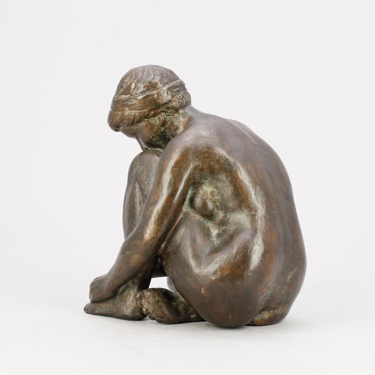 ARNE DURBAN. (Efter) Brons. Skulptur.