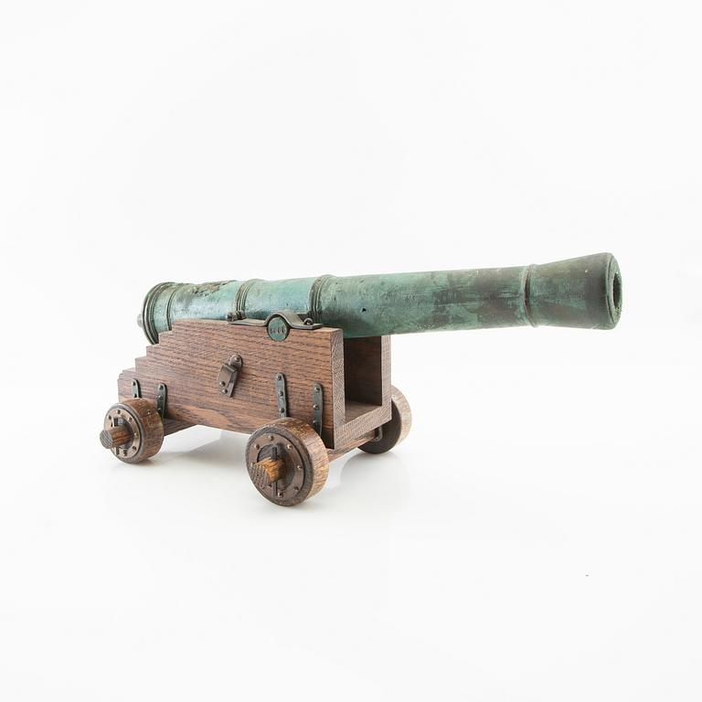 Salute cannon Swedish Metal Art AB Karlskrona 20th century.