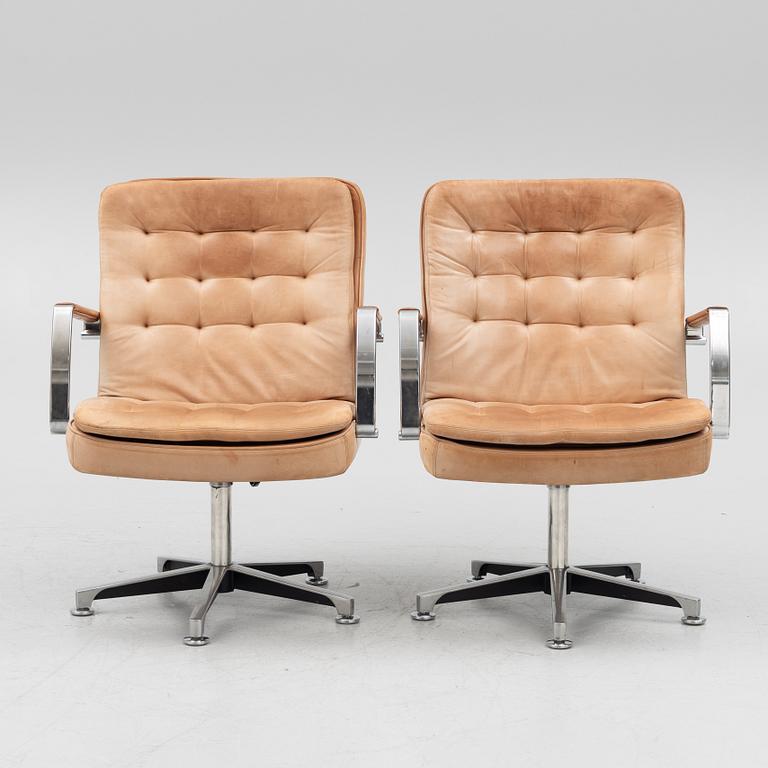 Kenneth Bergenblad, a pair of "Hercules" armchairs, Dux.