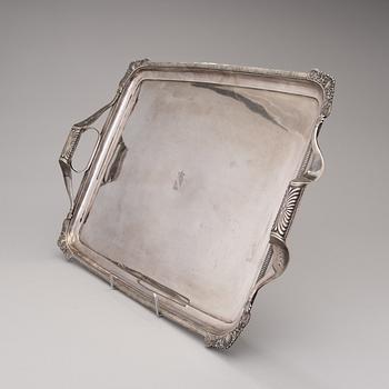 BRICKA, silver, Henrik Tallberg, St:Petersburg 1827,