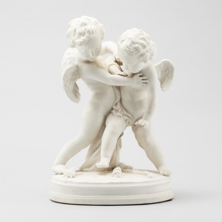 A parian figurine from Gustavsberg, early 20th century.