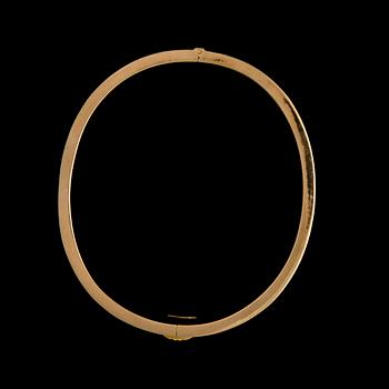 ARMBAND, "Metsäpirtti" 18K guld, Kalevala Koru 1962. Original etui. Vikt 44,5 g.