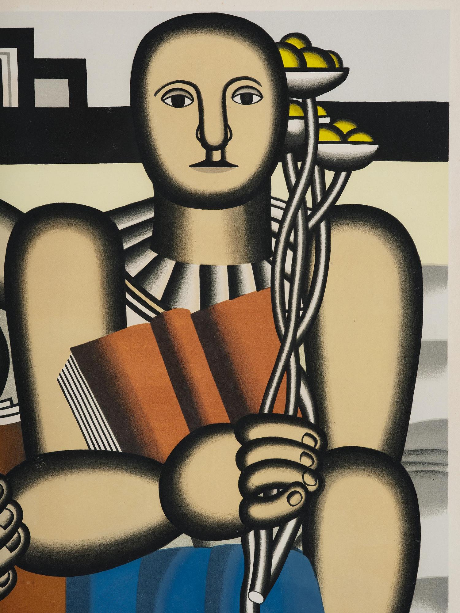 Fernand Léger, after, "La lecture".