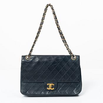 Chanel, Bag, "Double Flap Bag", 1980s.