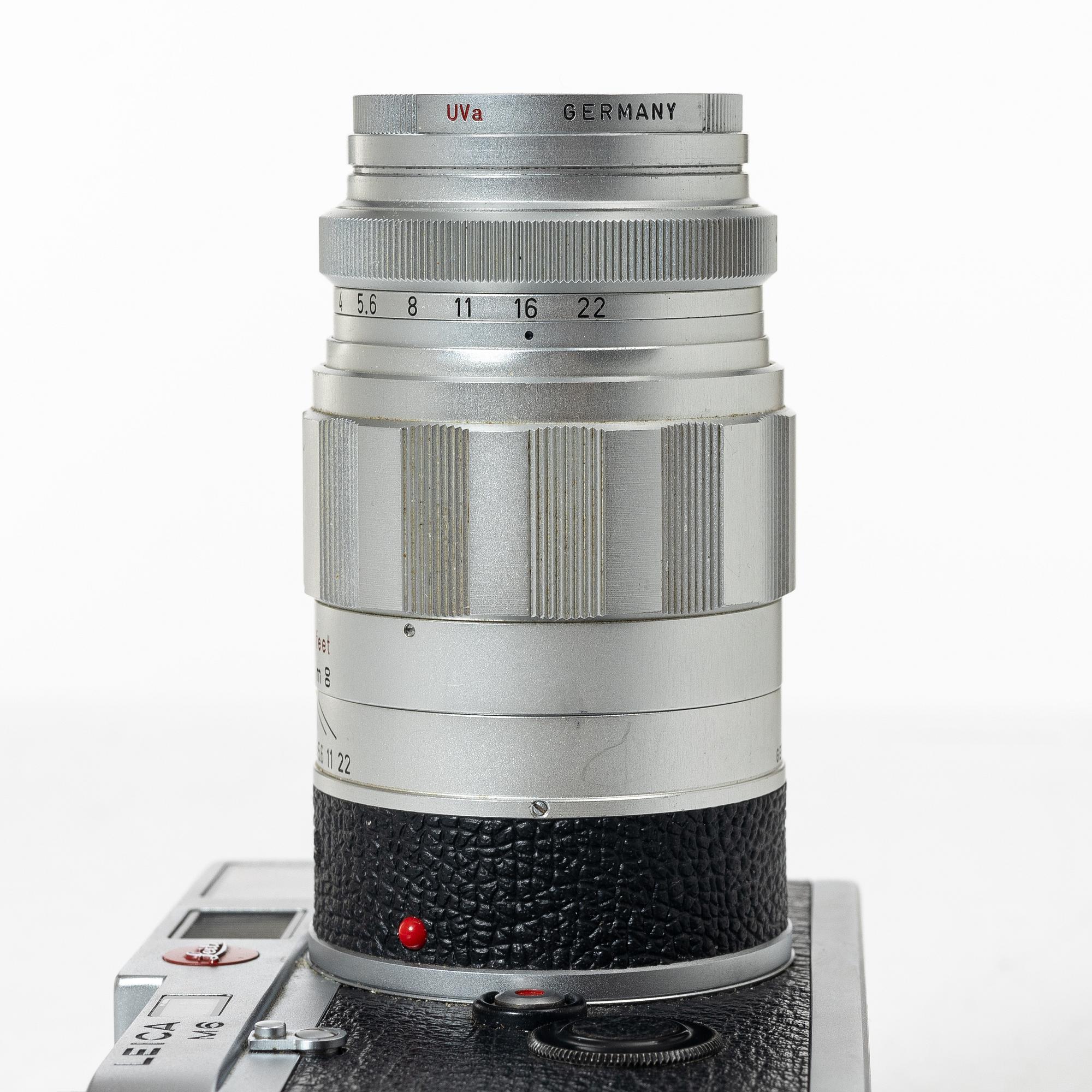 Leica M6 Black, no. 1713861, 1987.