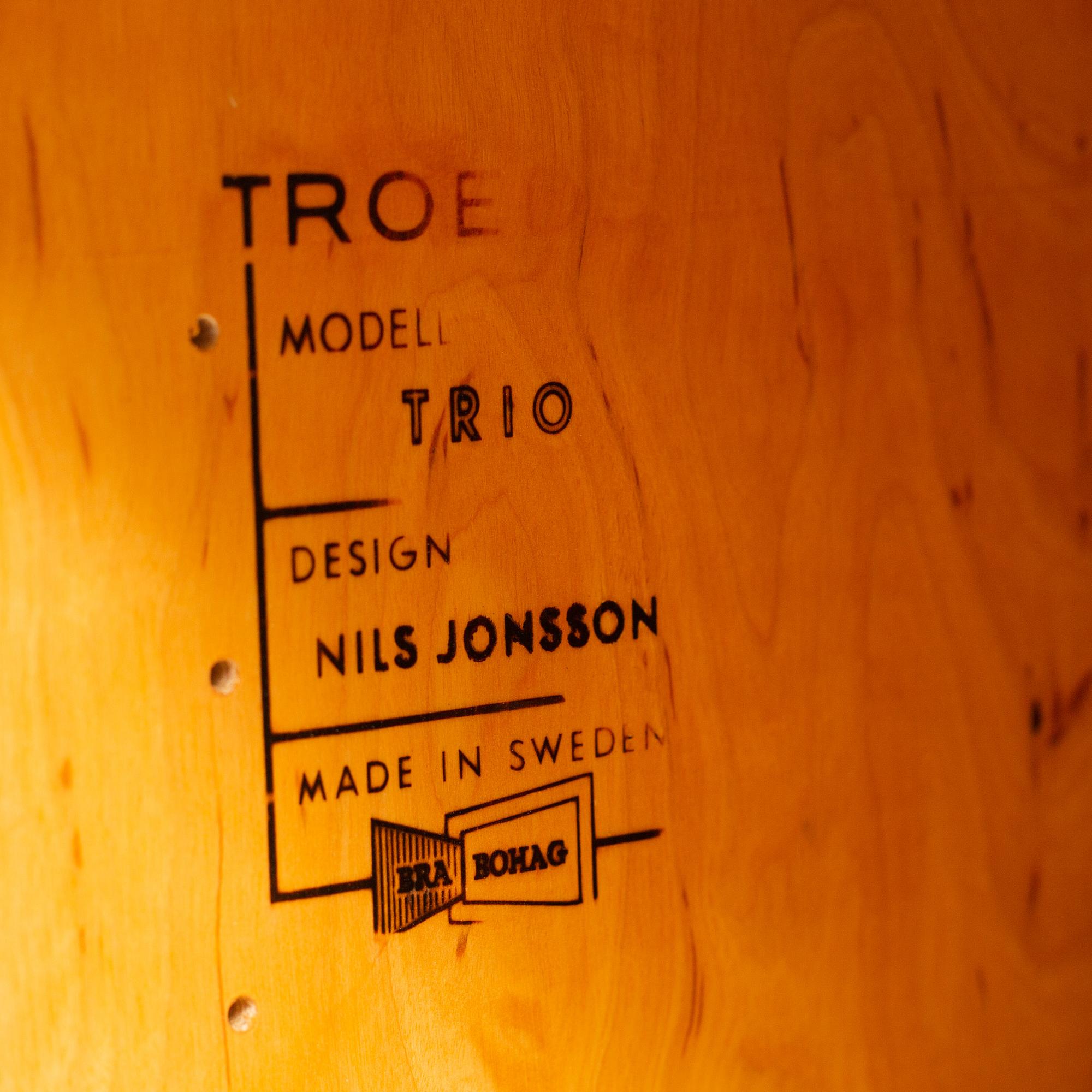 A 'Trio' sideboard by Nils Jonsson, Troeds.