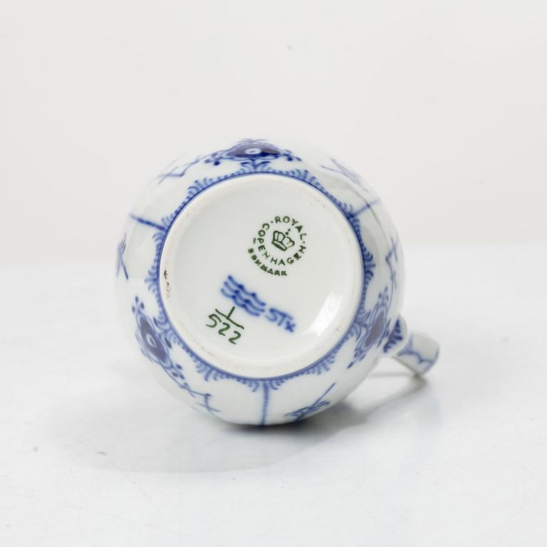 Royal Copenhagen, Coffee service, approx. 50 pieces, porcelain, "Musselmalet", Denmark.