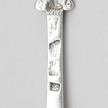 Nicolai Linde, sked, silver, Köpenhamn 1751.