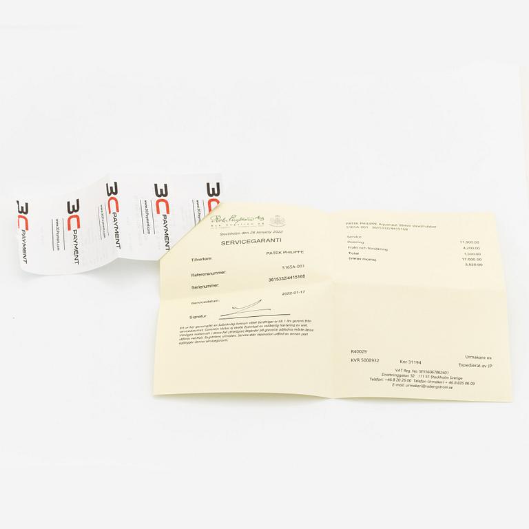 Patek Philippe, Aquanaut, "315-Movement", ca 2007.