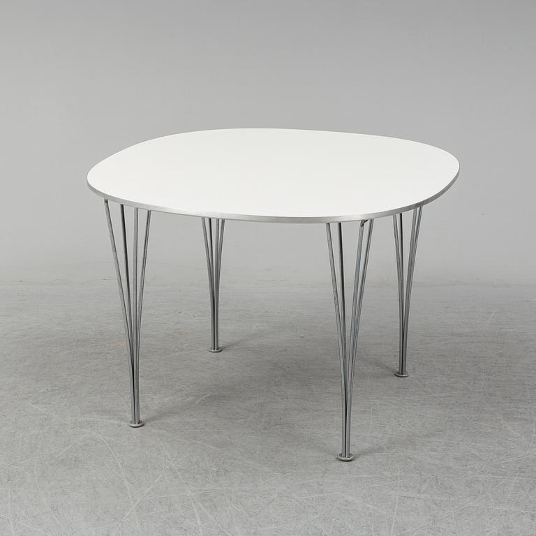 BRUNO MATHSSON & PIET HEIN, bord "Supercirkel", Fritz Hansen, daterat 2003.