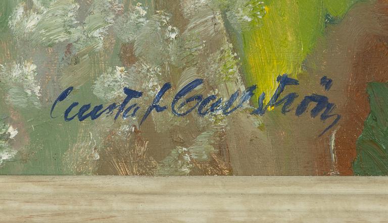 Gustaf Carlström, "Blomsterstilleben".