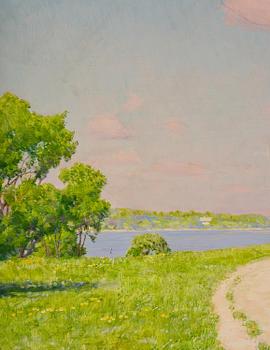 Johan Krouthén, Blooming fruit trees.