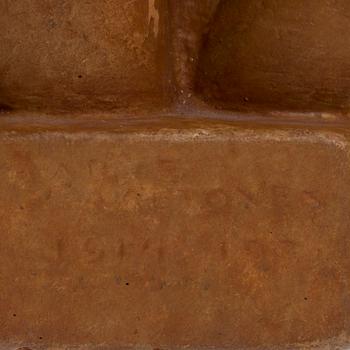 AARRE AALTONEN, skulptur, gips, i godset signerad och daterad 1914 1931.