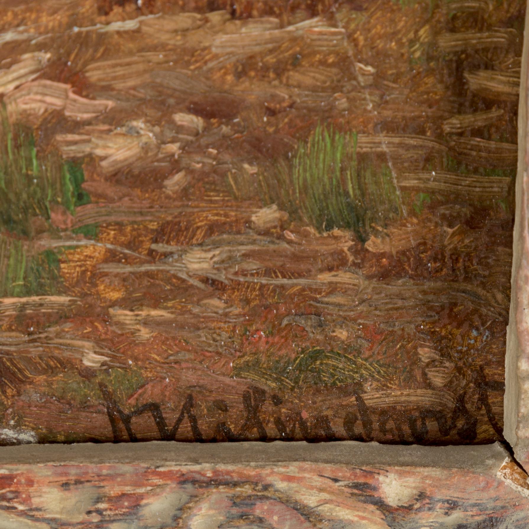 AXEL HJALMAR LINDQUIST, oil on panel, signed.