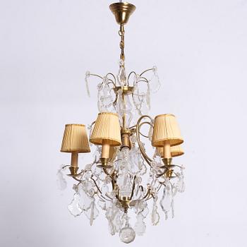 Chandelier, Rococo style, mid-20th century.