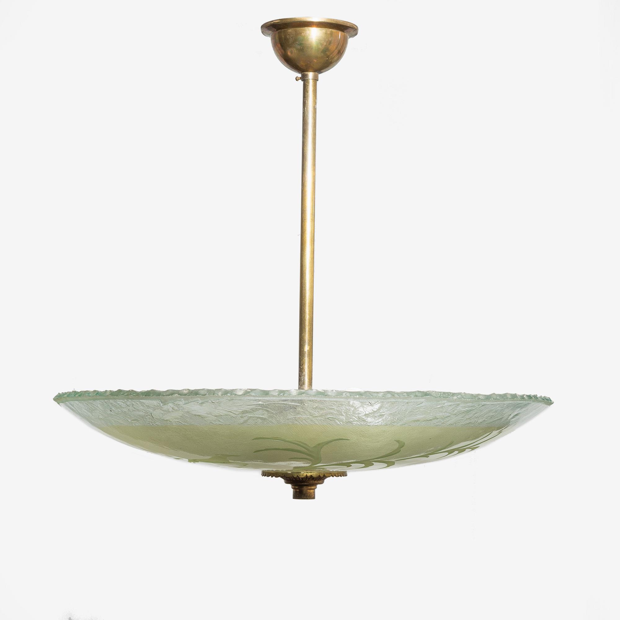 Ceiling lamp, 1930s/40s.