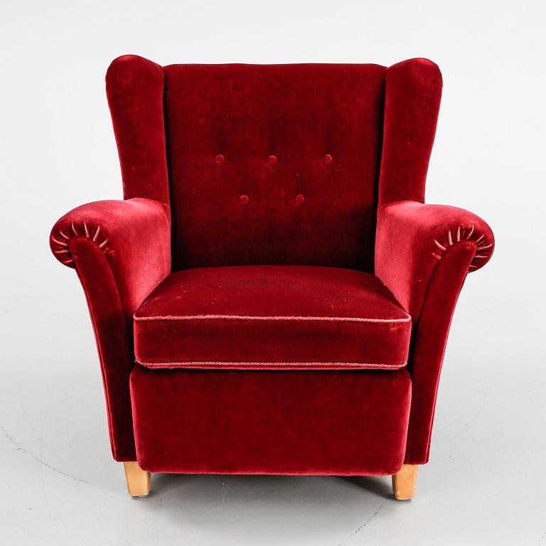 FÅTÖLJ, 1900-talets mitt.