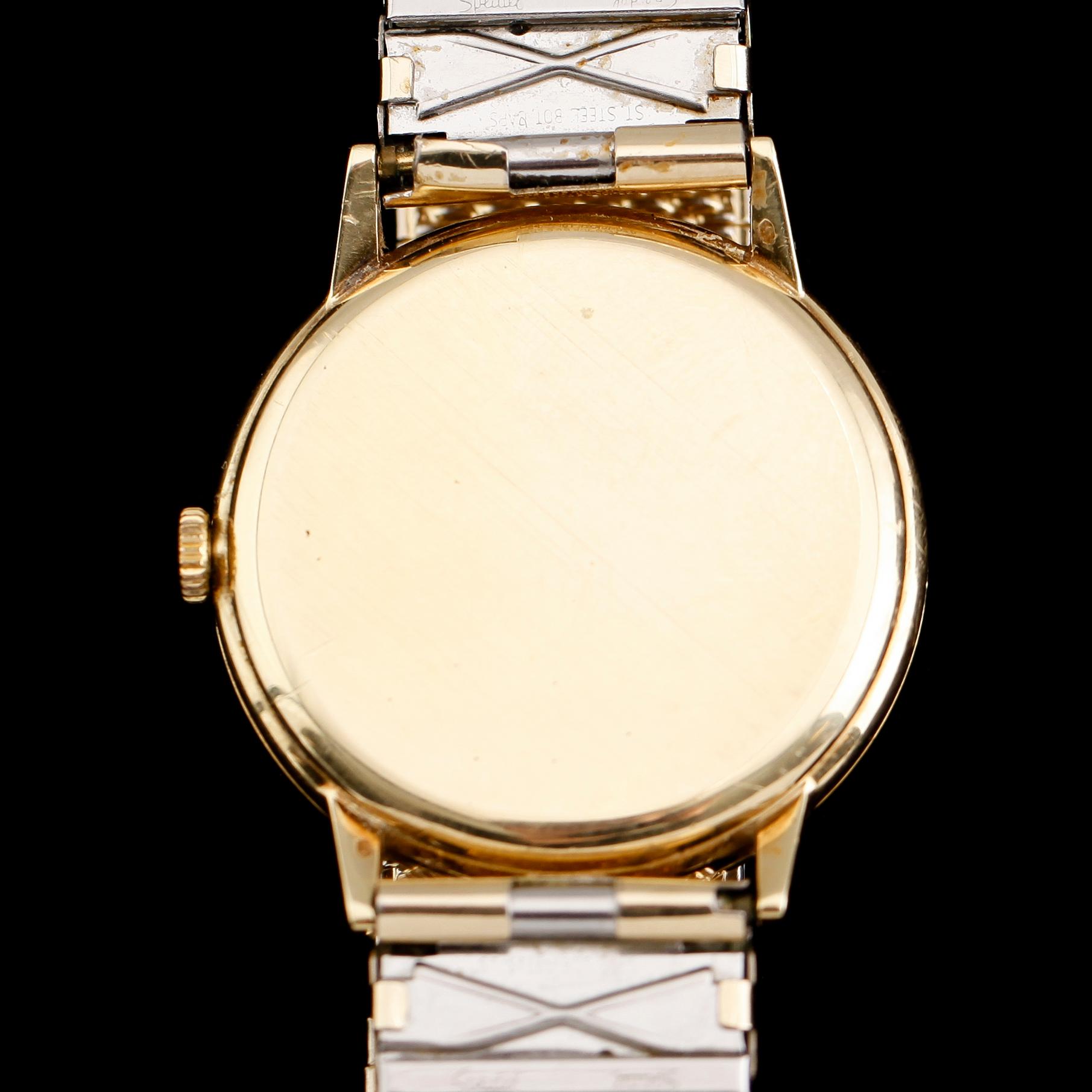ARMBANDSUR, 14 k guld, Omega, Geneve.