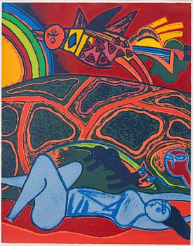 Beverloo Corneille, "Grande terre à l’arc-en-ciel".