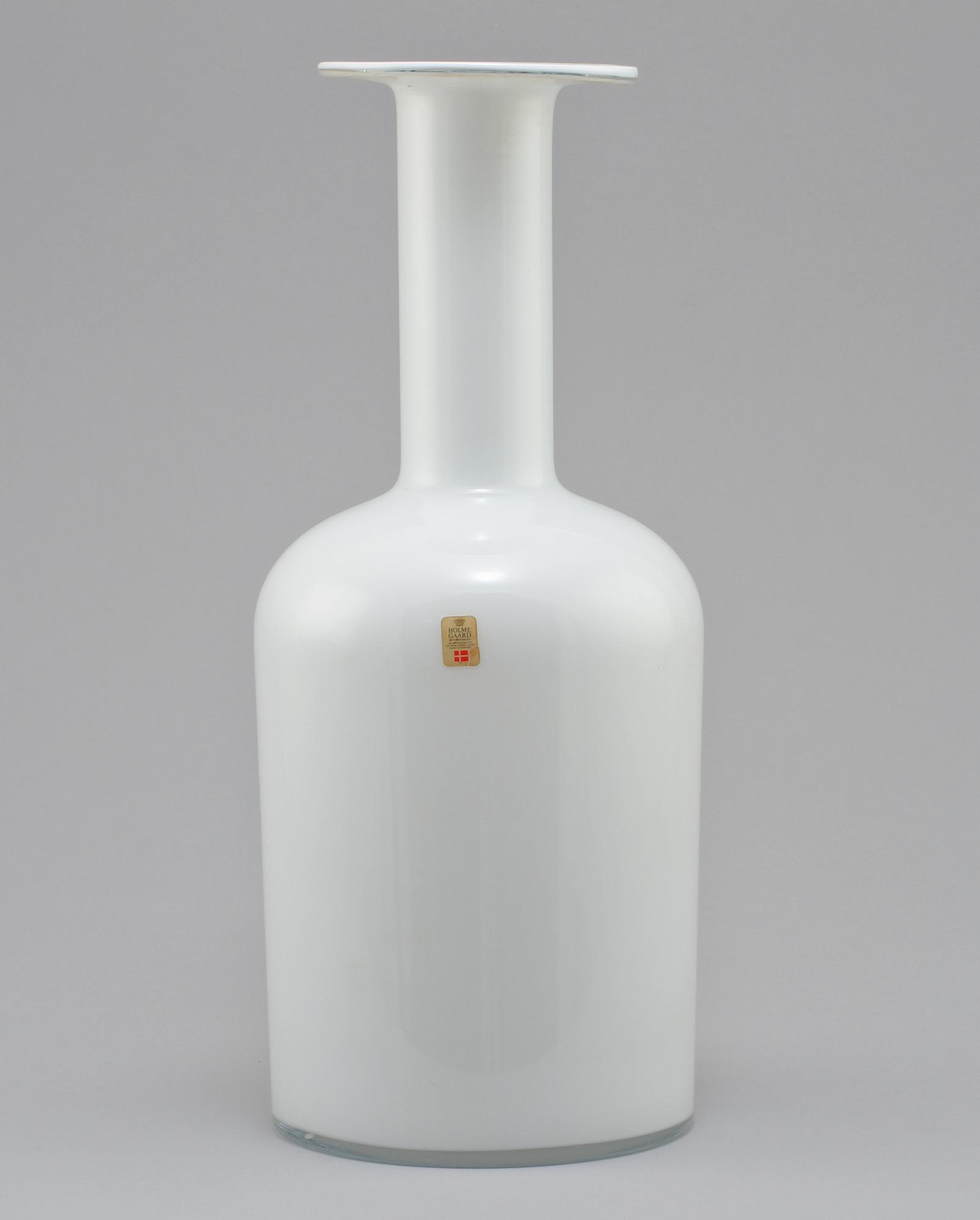 VAS, glas, Holmegaard, Danmark, etikettmärkt, 1900-talets andra hälft.