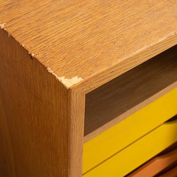 Børge Mogensen, a sideboard module and one chesst of drawers from Karl Andersson & Söner, 1950's/60's.