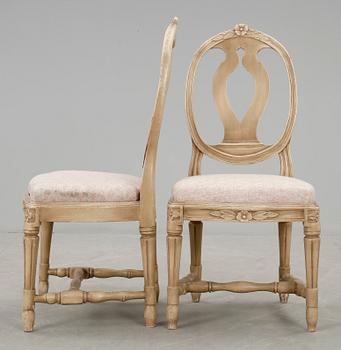 STOLAR, 2 st, snarlika, gustavianska, ca 1780.