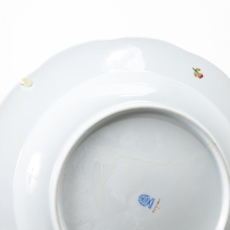 Mat-, kaffe- och teservis, 111 delar, "Queen Victoria", Herend, Ungern.
