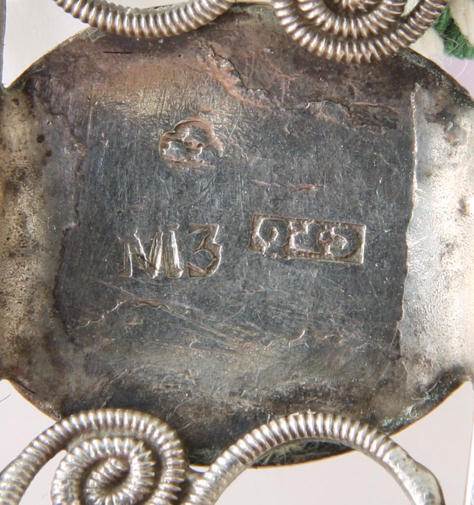 ARMRING, silver. Empire, Carl Petter Öberg, Strängnäs. 1818.