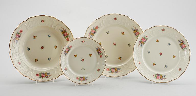 MATSERVIS, porslin, "Sanssouci", Rosenthal.