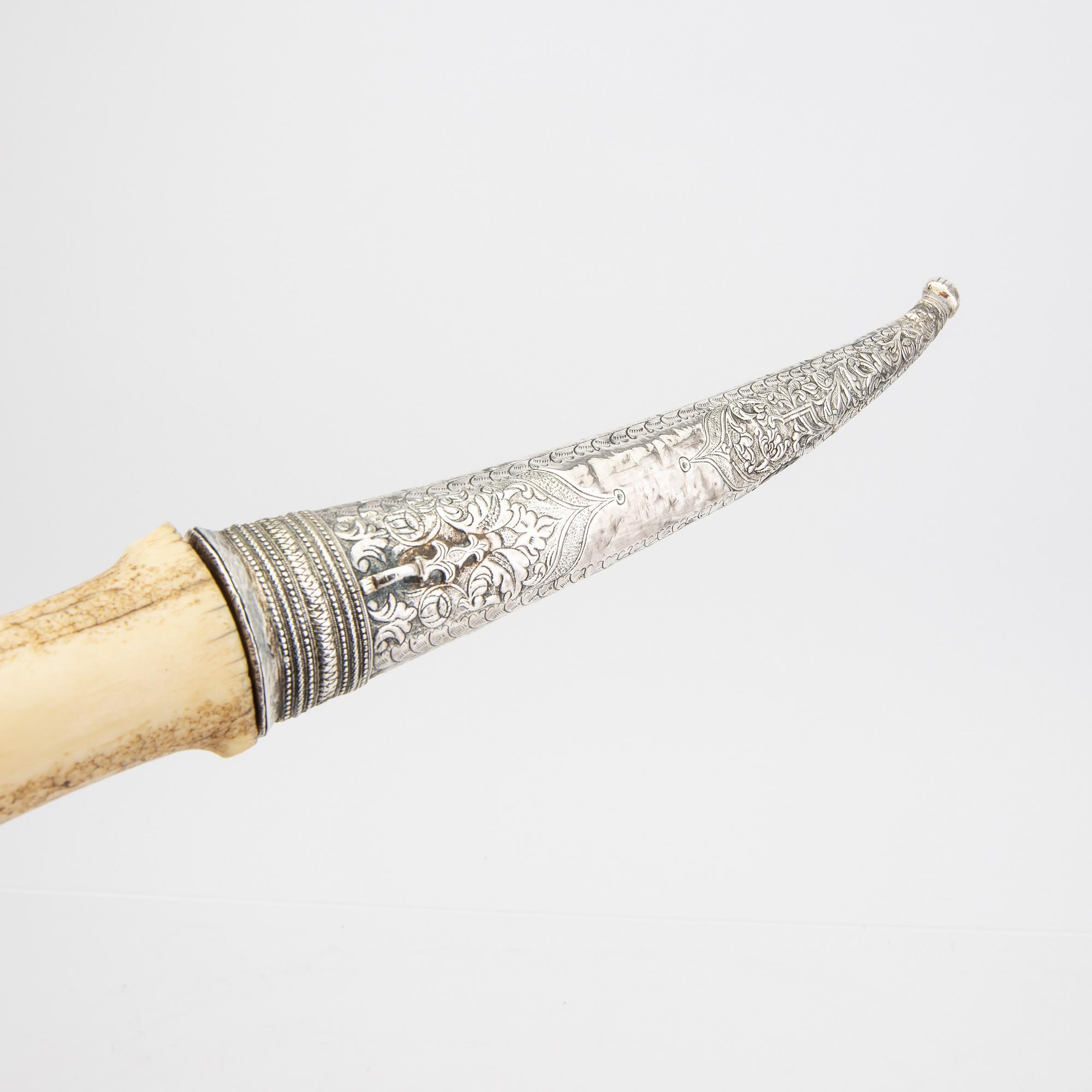 Kanjar / dolk, Ottomanska riket, 1800-tal. - Bukowskis