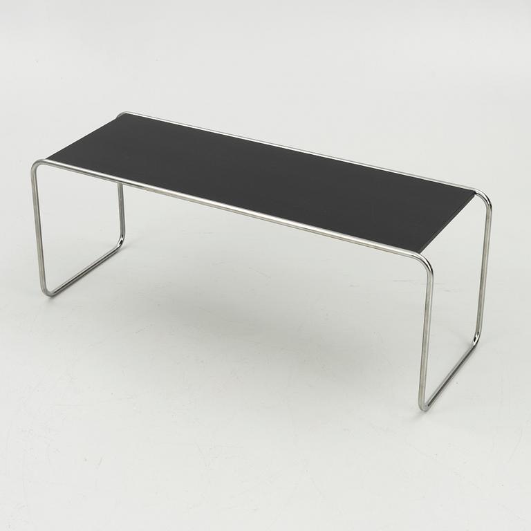 Coffee table and a pair of side tables, Thonet,.
