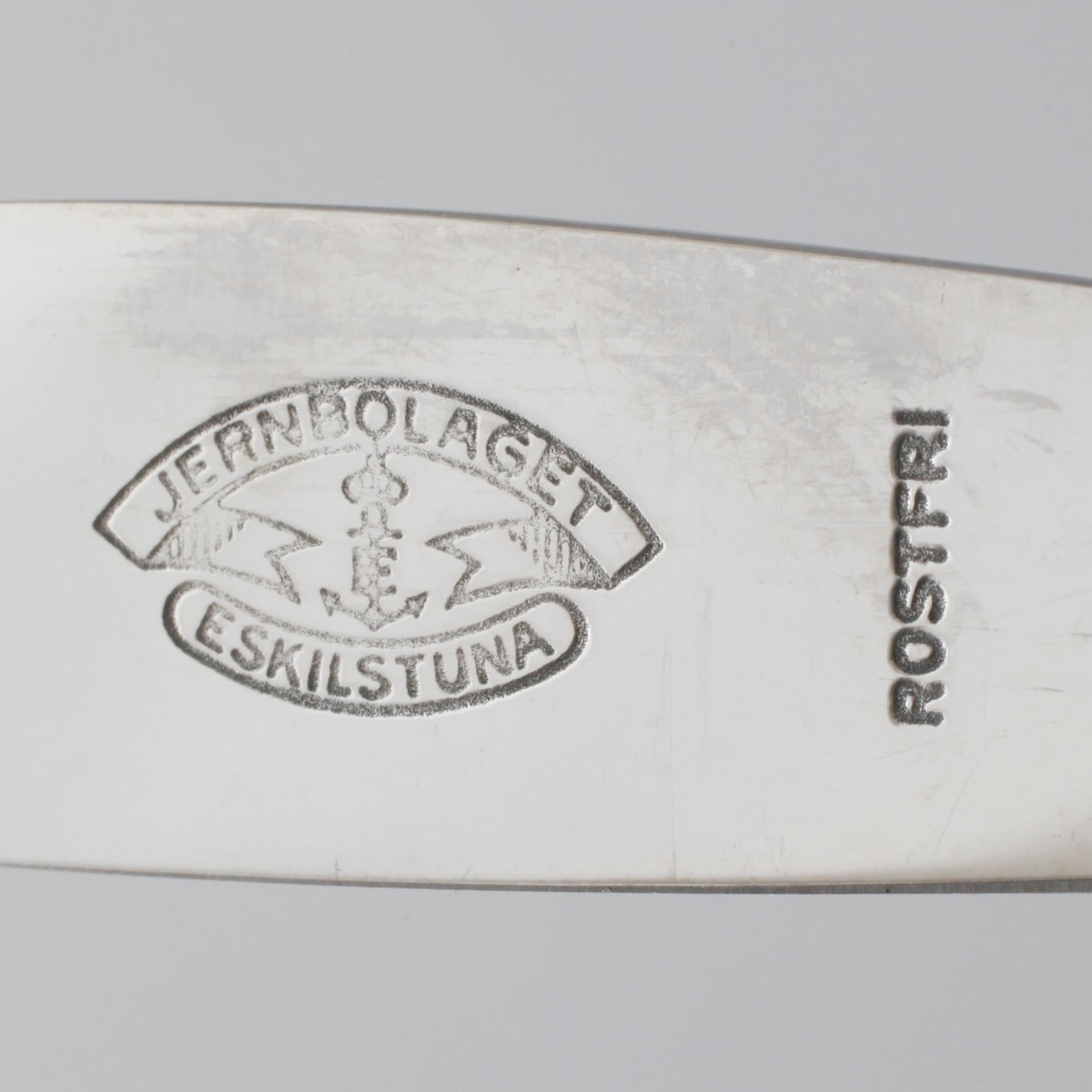 BESTICK, 88 st, silver och rostfritt stål, "chippendale", C.G Hallberg, merparten 1930-tal, ca 3100 g.