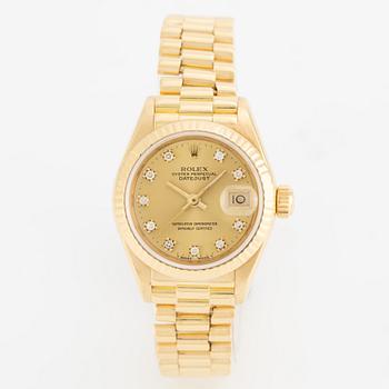 Rolex, Oyster Perpetual, Datejust, wristwatch, 26 mm.