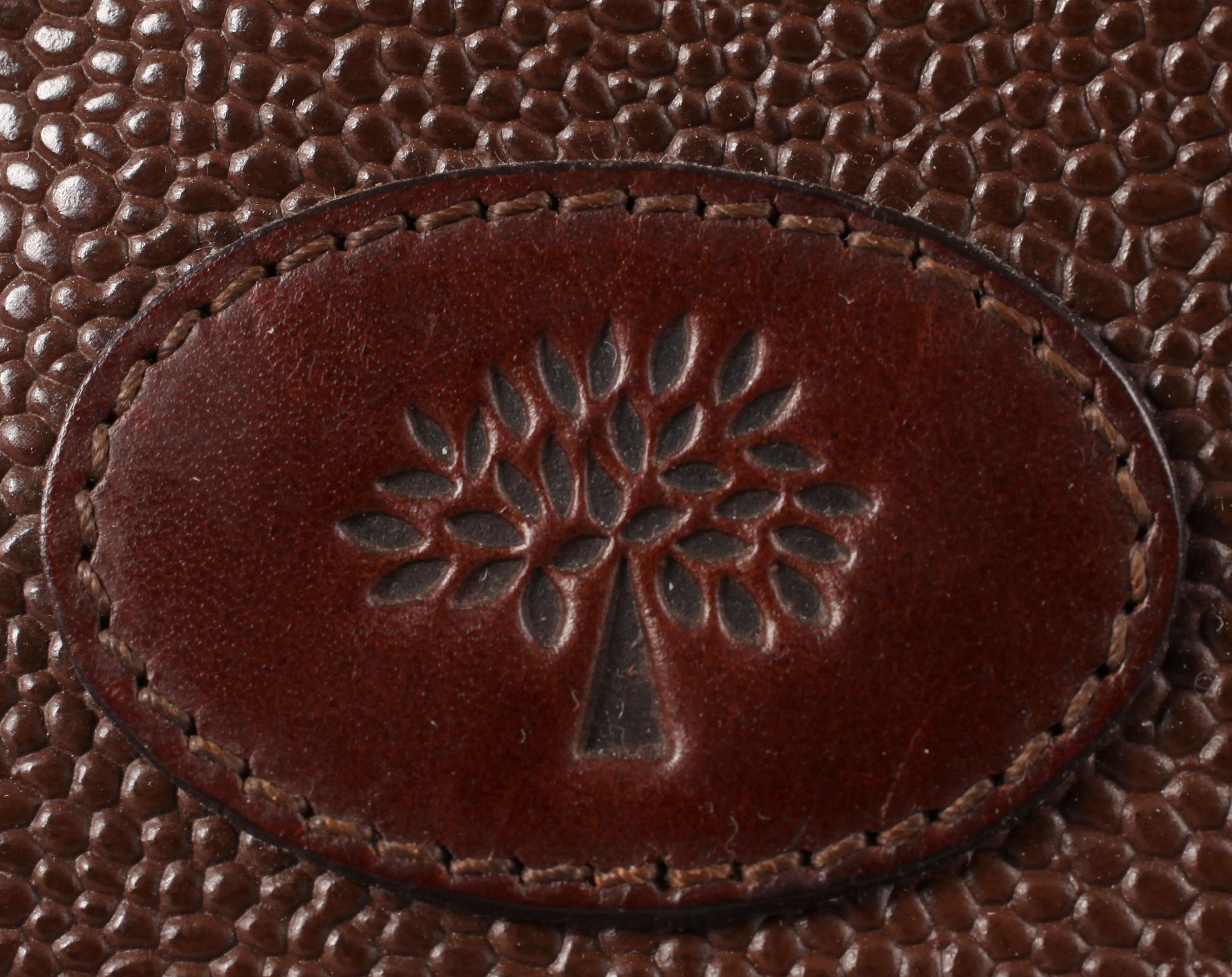 VÄSKA, Mulberry. Läderdetaljer.