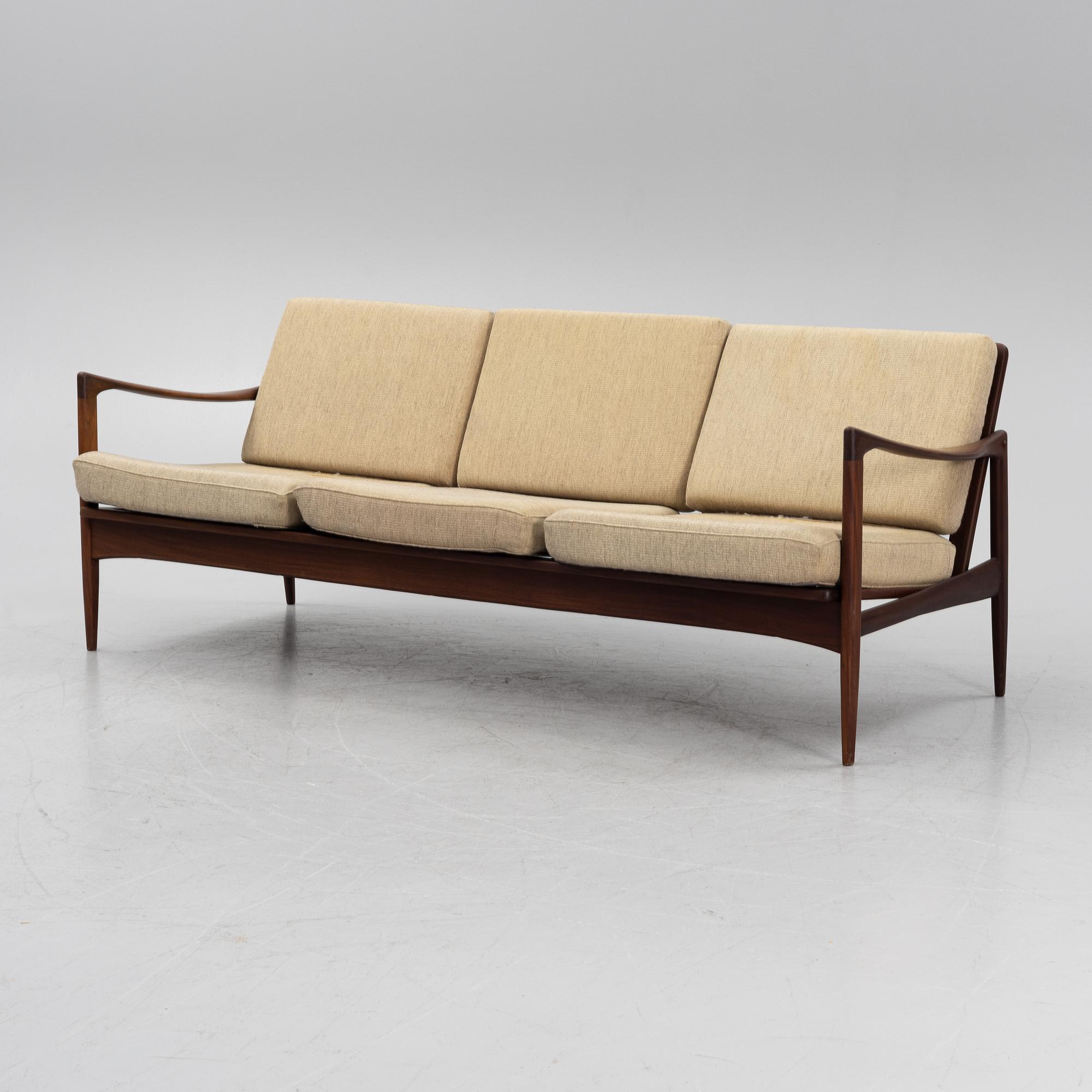 Ib Kofod Larsen, soffa, "Kandidaten", OPE-möbler, 1960-tal.