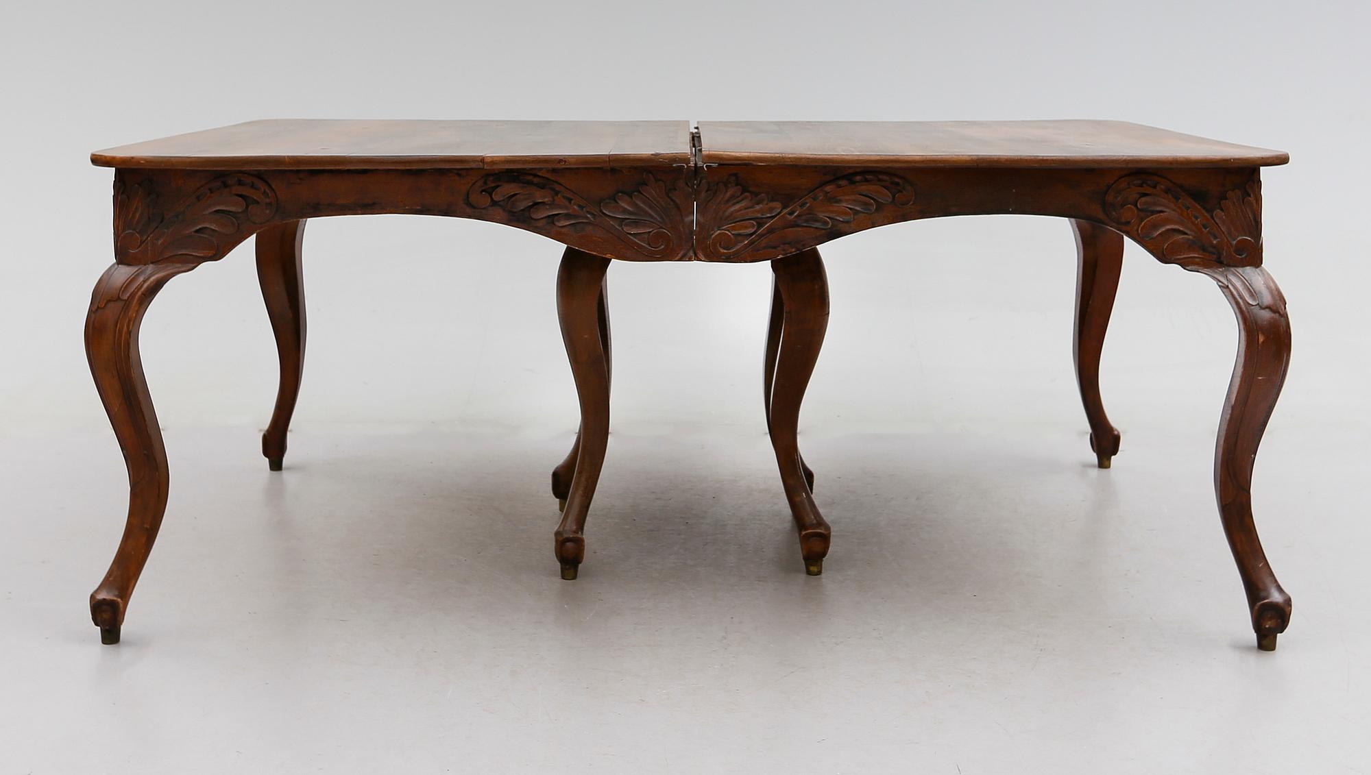 MATBORD, rokokostil, 1800-talets andra hälft.