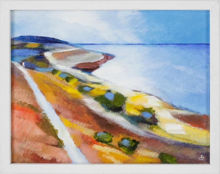 ANITA FRÖDING, olja på duk, monogramsignerad.