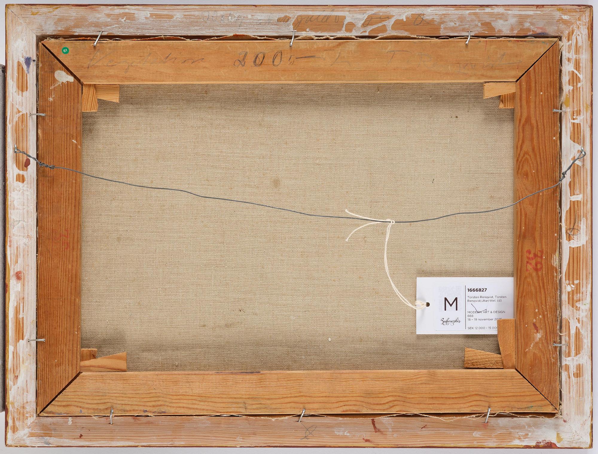 Torsten Renqvist, Untitled.