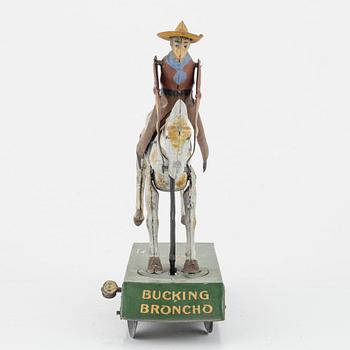 Lehmann, A tinplate 'Bucking Broncho 625' Germany. In production from 1903.