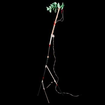 TEEMU SALONEN, a 'Badassjoki Miami' sculpture/floor lamp signed Teemu Salonen 2016.